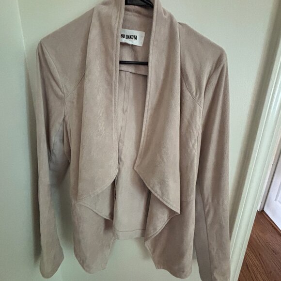 Anthropologie BB Dakota Vegan Suede Jacket Size Large - Picture 2 of 6